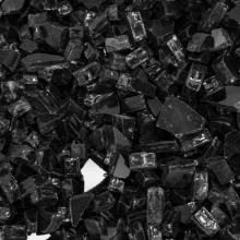 Lakeview Outdoor Designs 1/4-Inch Onyx Black Fire Glass - 10 Pounds image