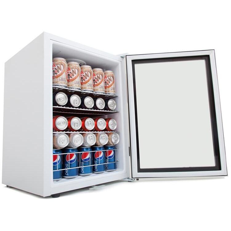 Whynter Beverage Refrigerator With Lock: Alternate Side View thumbnail