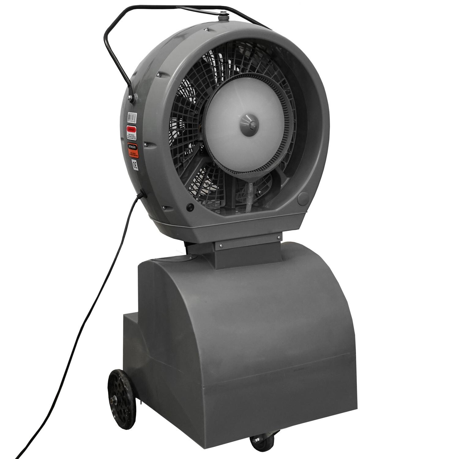 Ecojet by Joape LVP-030401 Cyclone Reservoir 18-Gallon Outdoor Misting Fan - Gray thumbnail