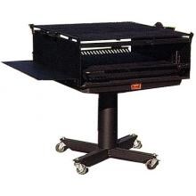 Pilot Rock Campground BBQ Charcoal Grill On Post - L-1500/ S B11