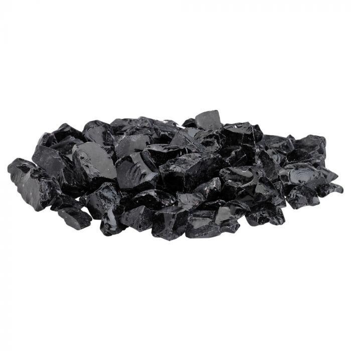 BBQGuys Signature CG-ONYX-M-10 1/2-Inch to 1-Inch Onyx Fire Pit Glass - Glass Pile thumbnail