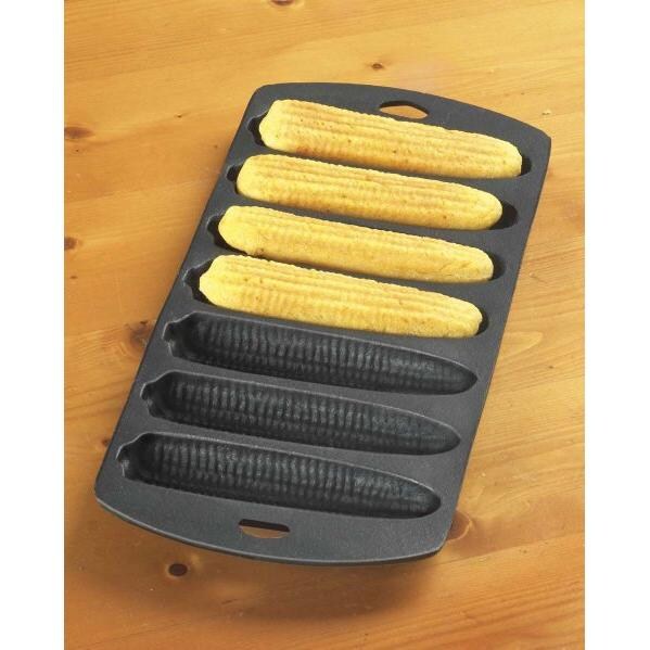 Universal Pans Seasoned Cast Iron Corn Stick Pan PS176 BBQGuys