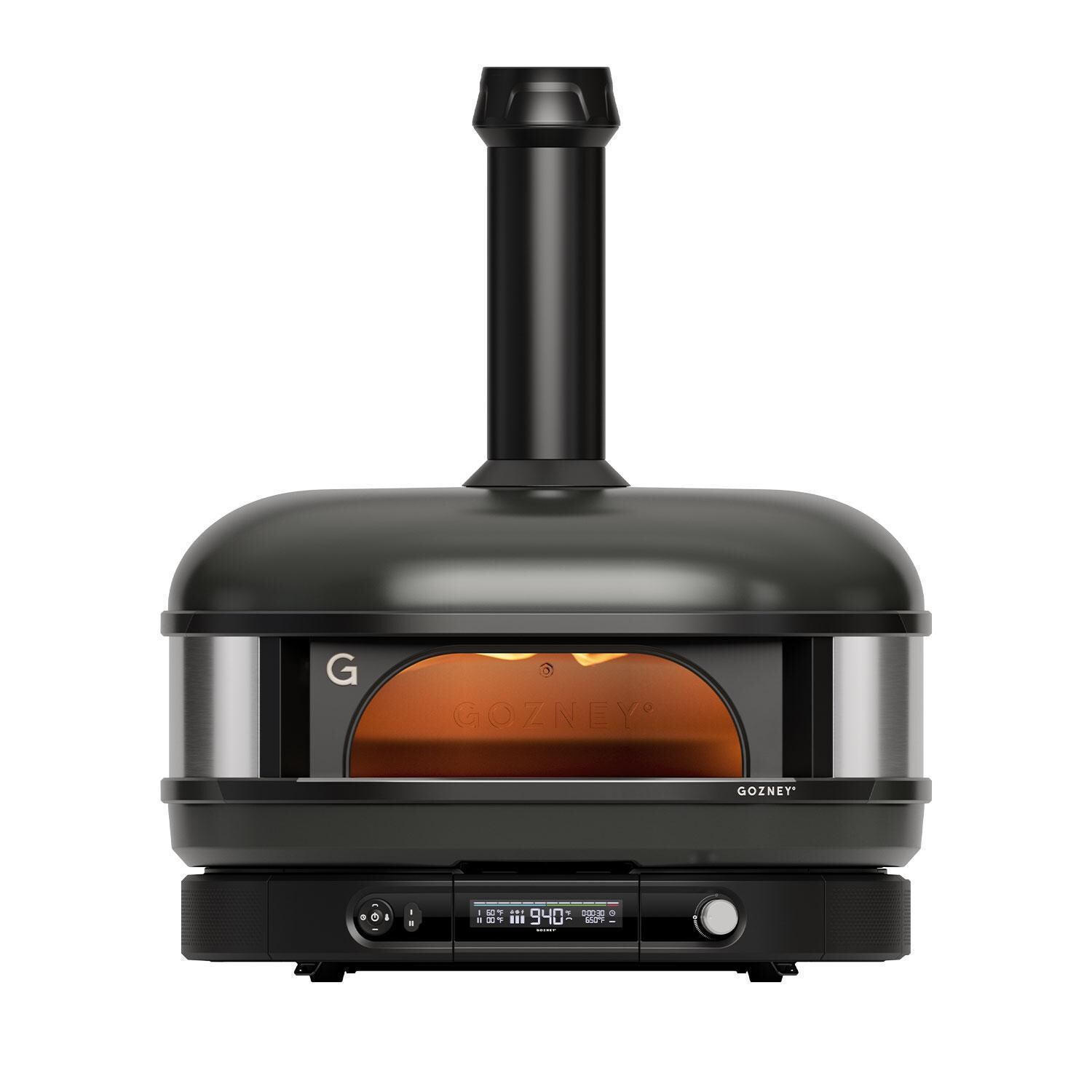 Gozney GMNOBUS1626 Dome Gen 2 Natural Gas Pizza Oven - Off Black - On - White Background thumbnail