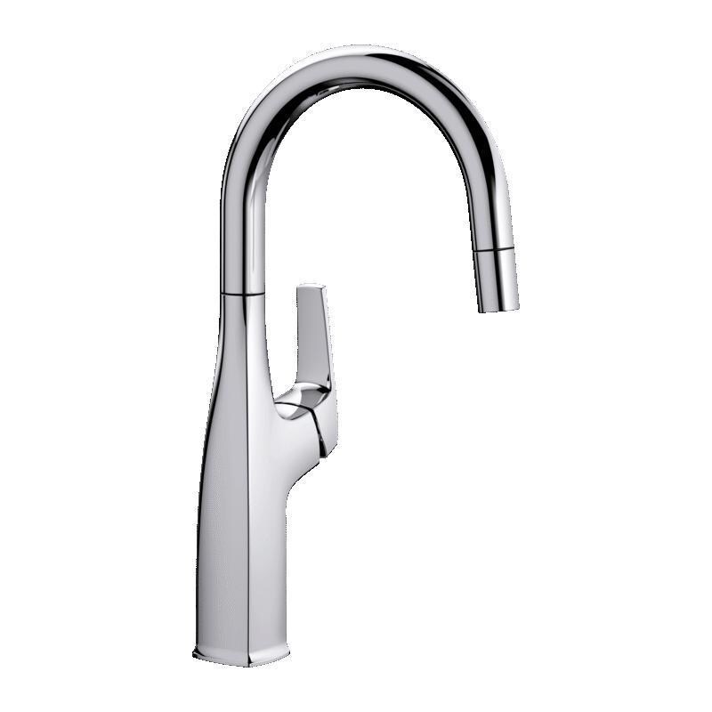 Blanco Rivana 15 Inch Bar Faucet w/ Single Spry - Chrome - 442681