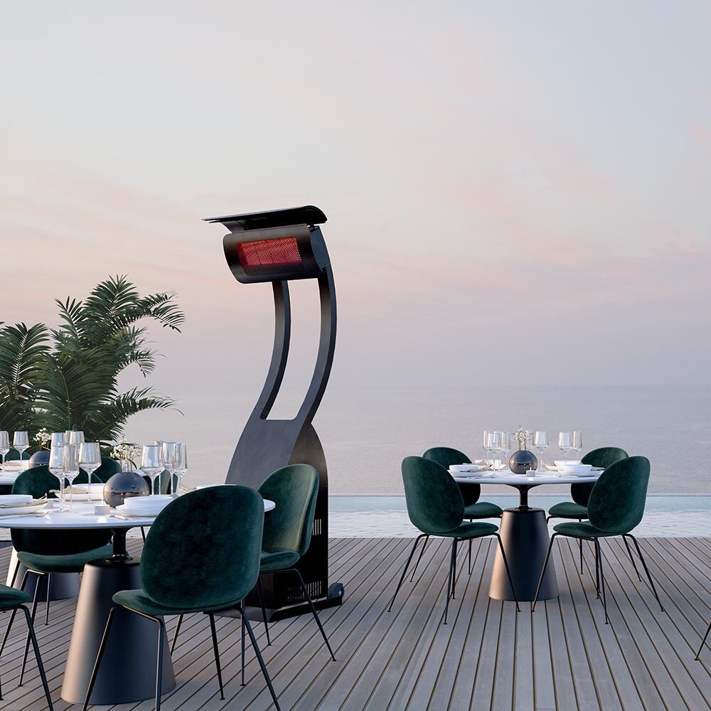 Bromic Tungsten Smart-Heat Portable Infrared Propane Patio Heater - 39,800 BTU - Black - BH0510001 - Lifestyle thumbnail