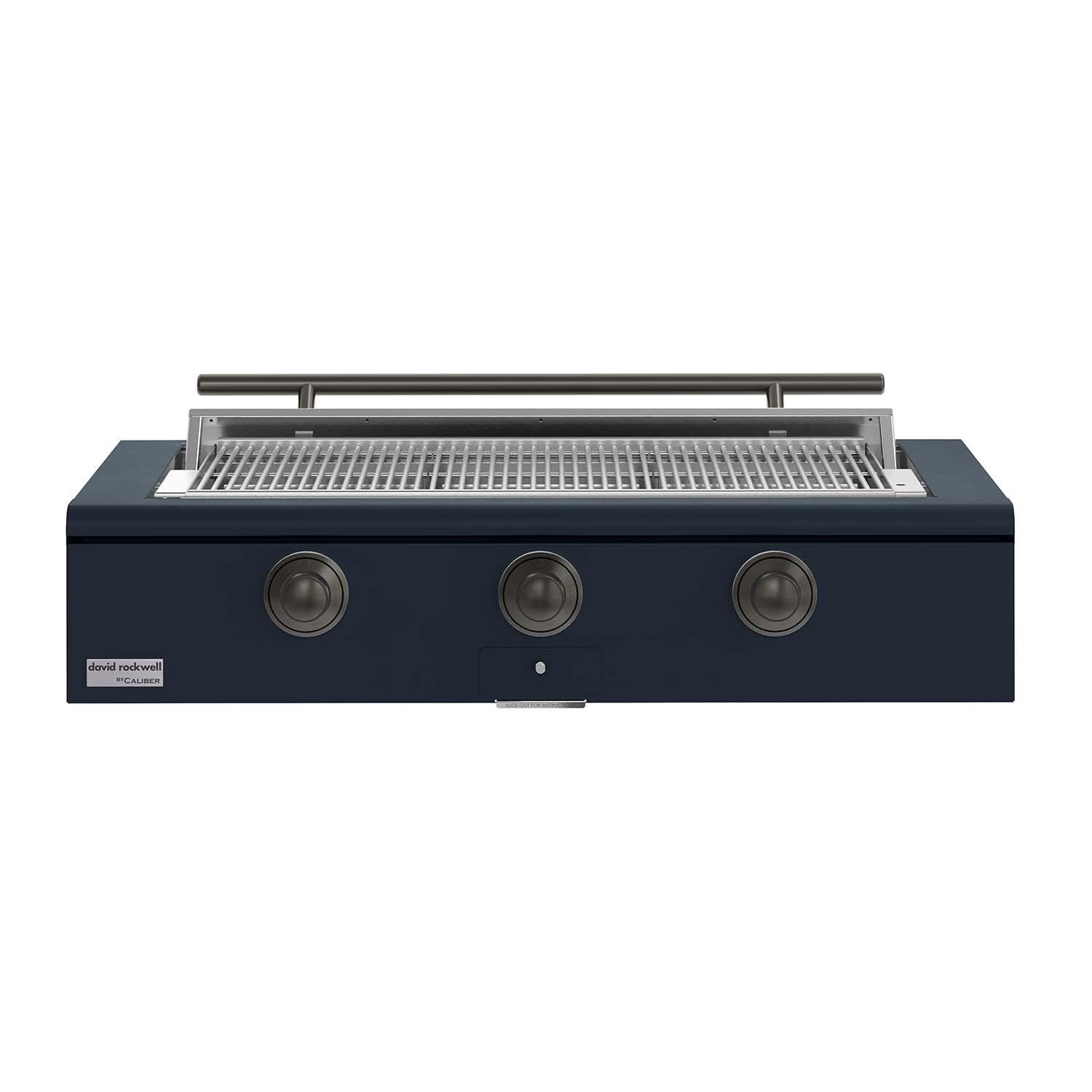 Caliber 48-in Propane Built-In Rockwell Grill - Juniper w/ Pewter Hardware - CRG-48BL00-A-104-H05