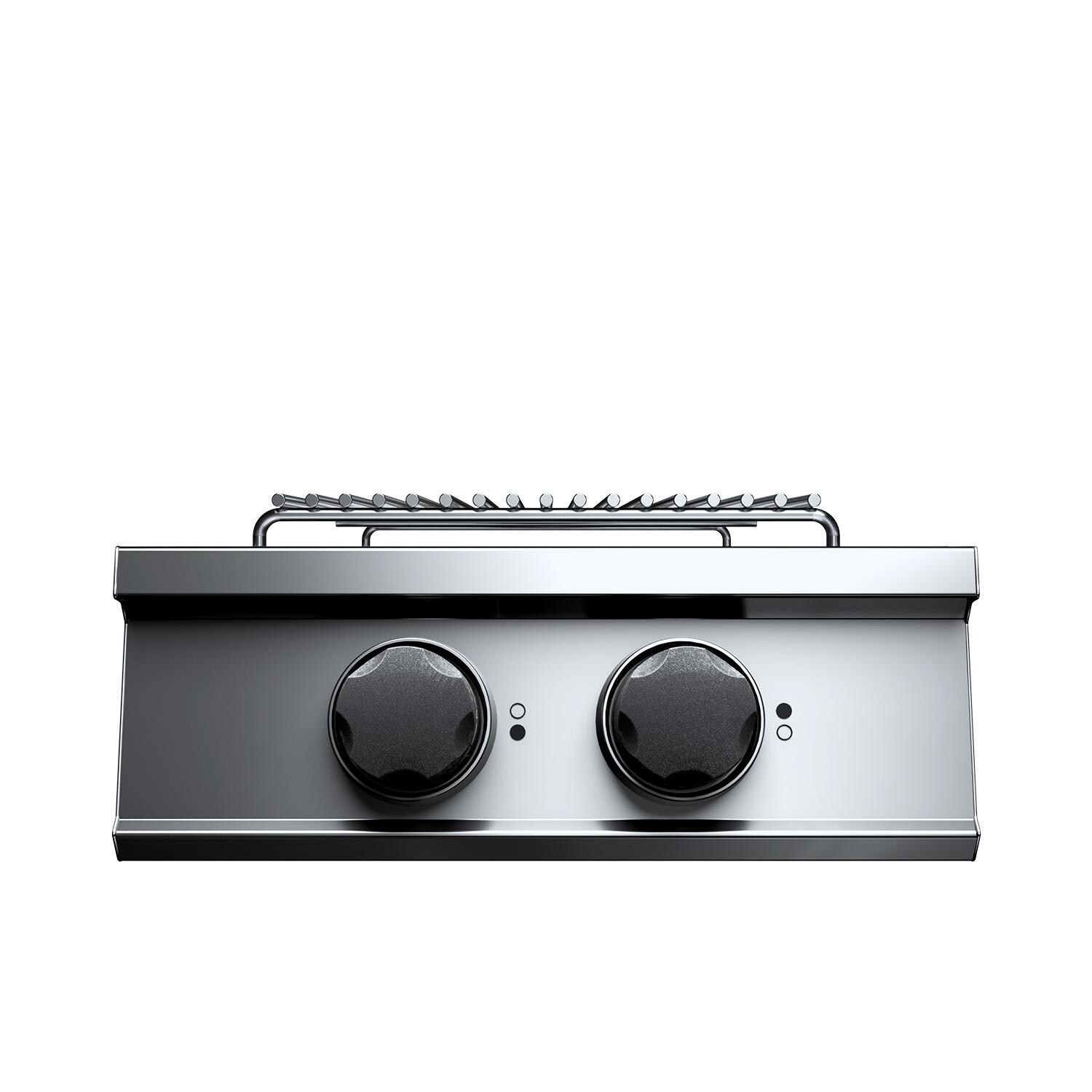 Kalamazoo K-CKTPD Built-In Double Cooktop - Natural Gas - Marine-Grade - K-CKTPD-3-2-NA-NG-M6