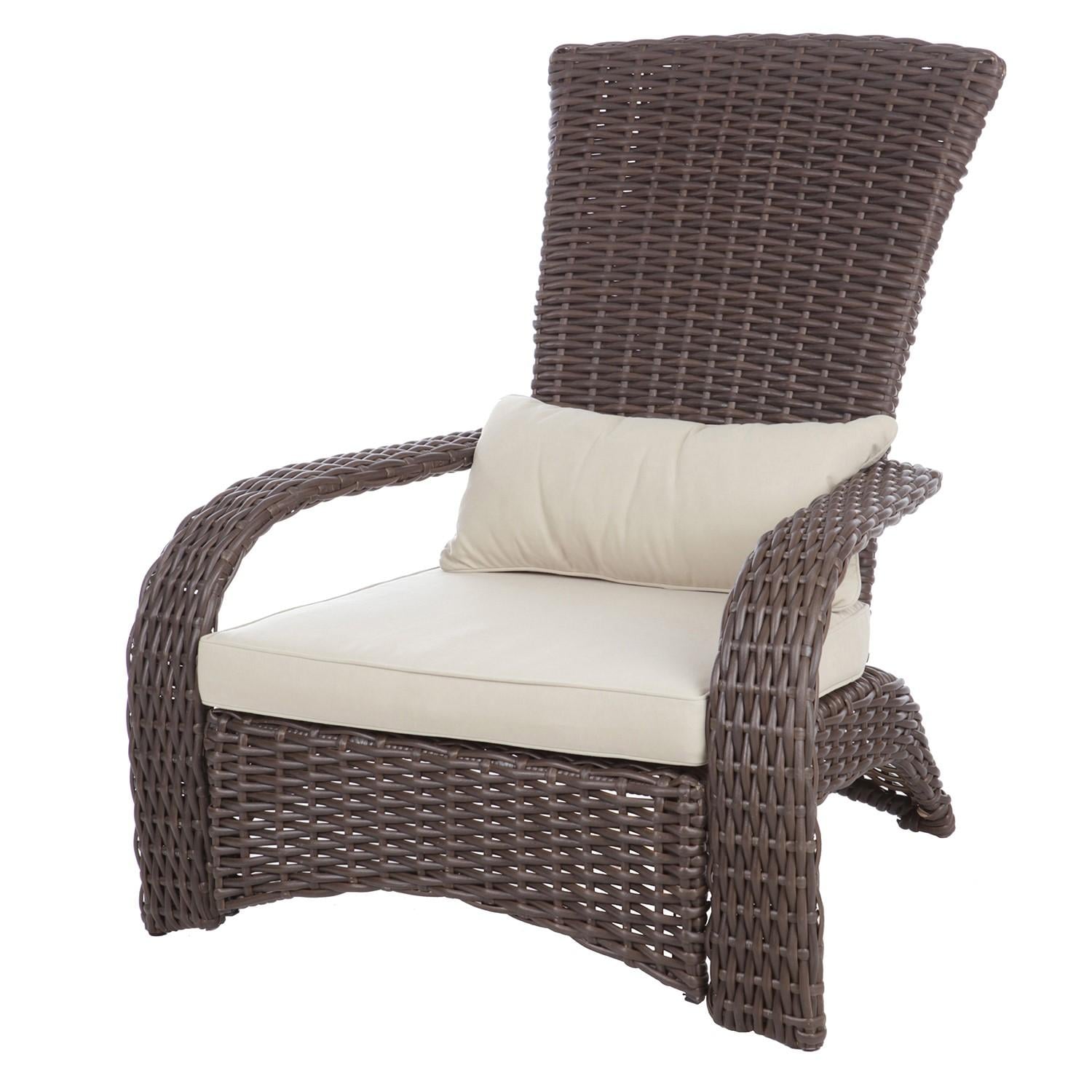 Regina Bay Outdoor Wicker Chair by Ultimate Patio - White Background thumbnail