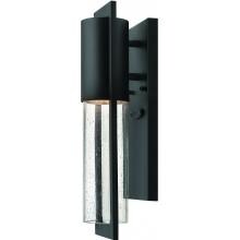 Hinkley Lighting Shelter One Light 16-Inch Dark Sky Outdoor Wall Light - Black - 1326BK image