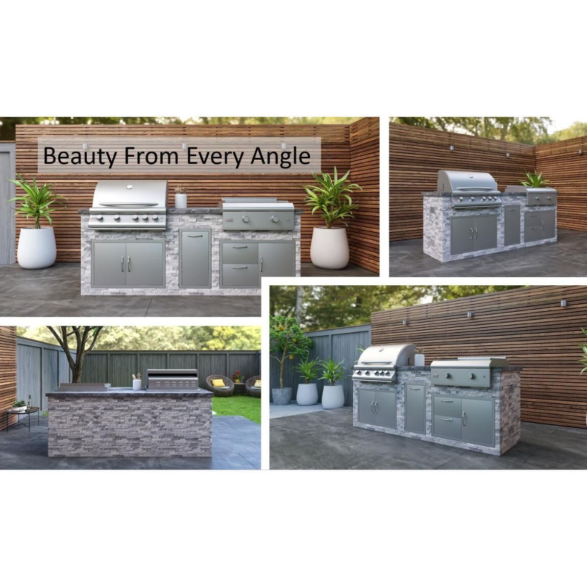 BBQGuys Signature Luxury Outdoor Island - Beauty From Every Angle thumbnail