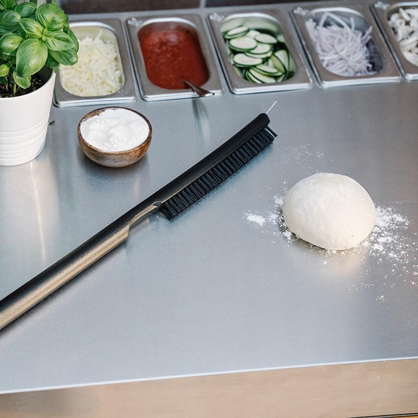 Everdure EPPREPSTAND Pizza Oven Preparation Stand - Prep Compartments - Detail thumbnail