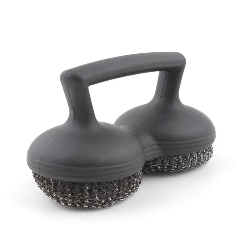 GrillPro Scrubber Brush w/ Stainless Steel Dual Pad