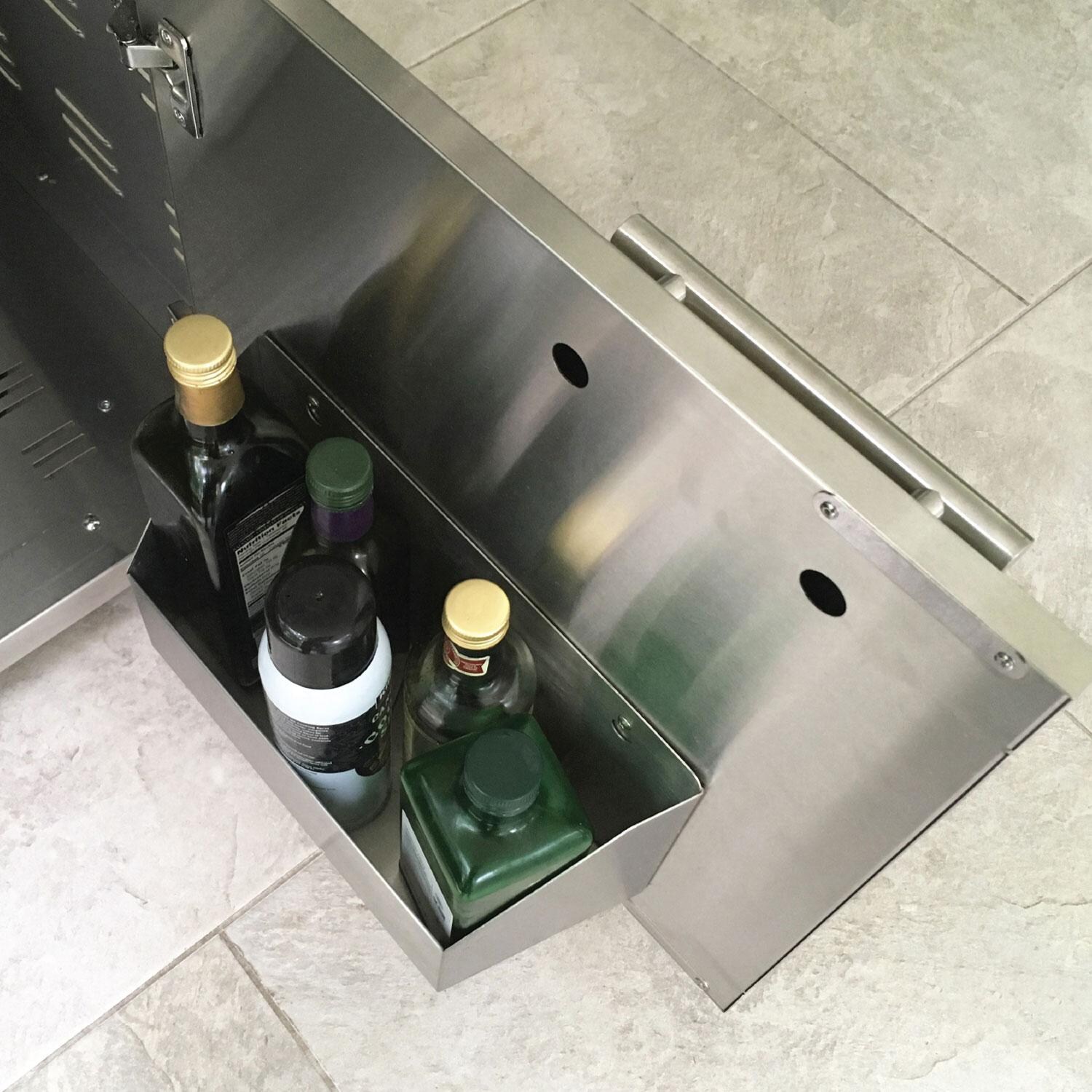 XO Appliance Pro-Grade 30-in 2 Burner Natural Gas Grill w/ Rotisserie Burner - Sauce Holder - Detail thumbnail