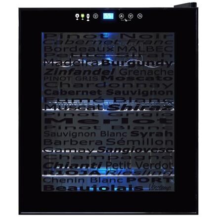 Vinotemp VT-15 TSWV 15 Bottle Touch Screen Wine Varietal Cooler Full View