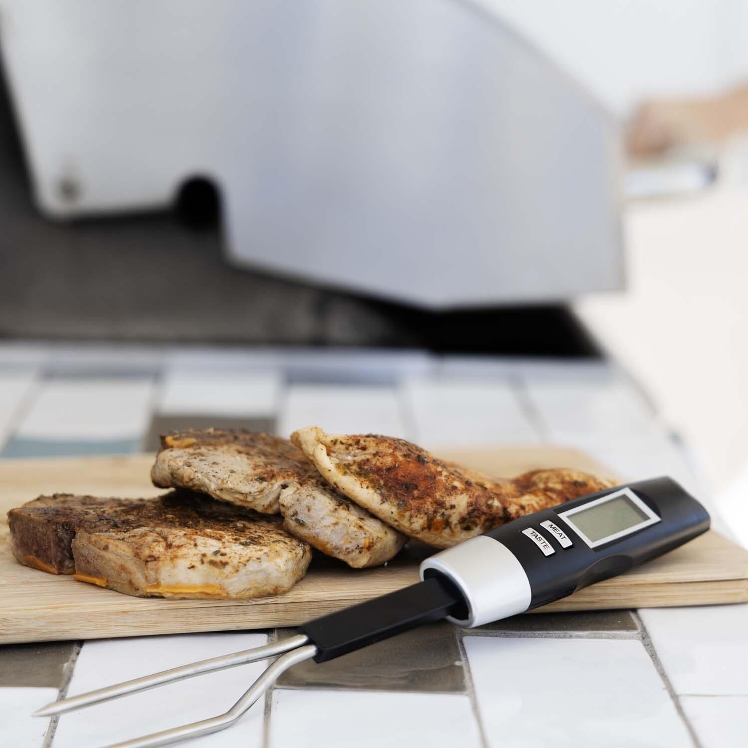 Outset 76690 Digital Thermometer Fork - Laying Down - Lifestyle thumbnail