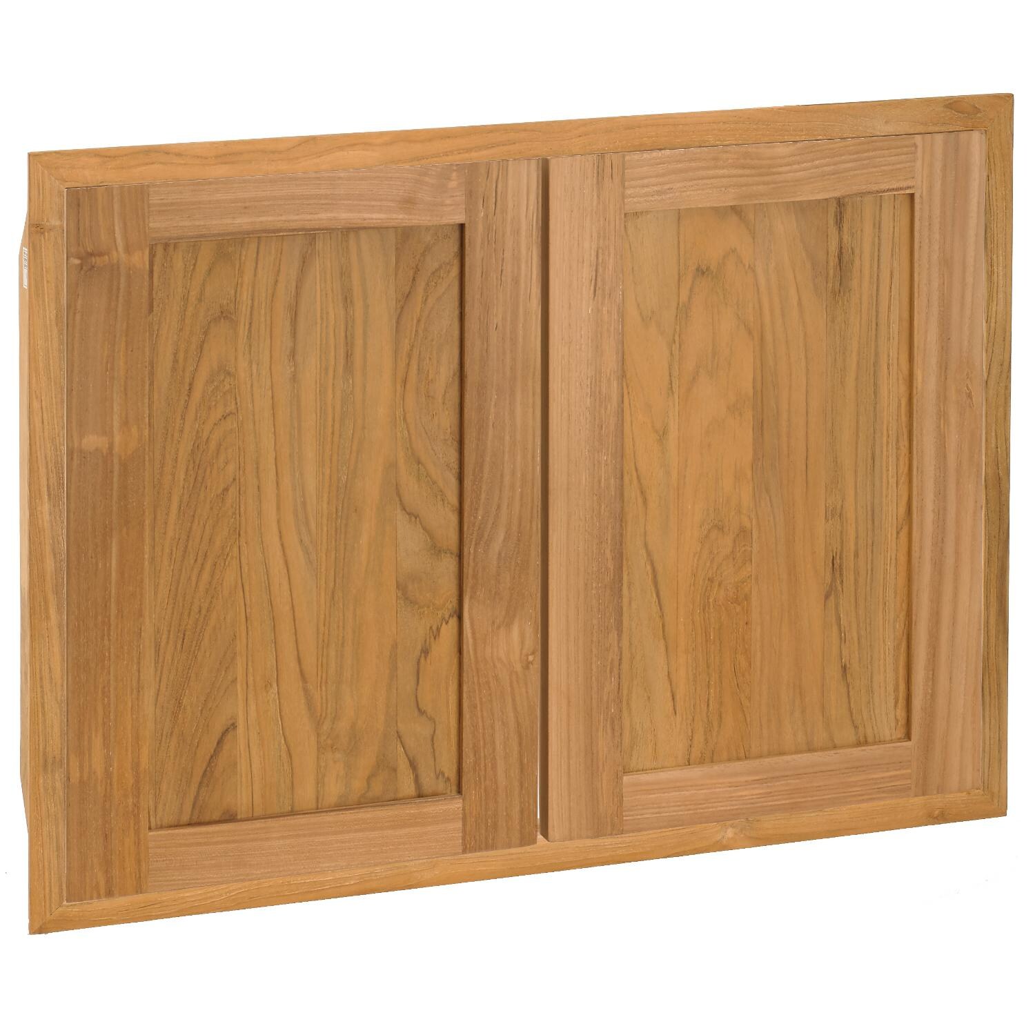 Pacific Teak AD2-30S | Shaker 30-Inch Teak Wood Double Access Door thumbnail