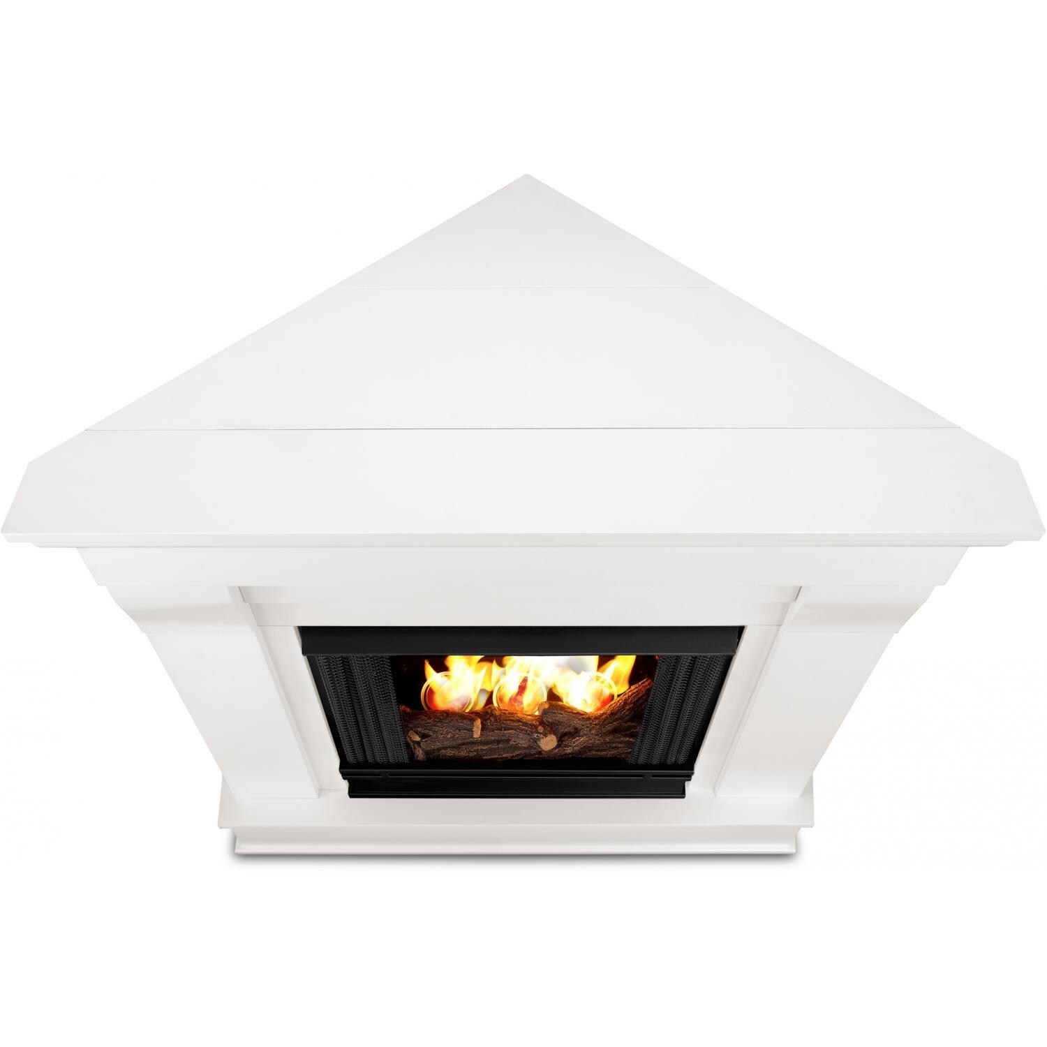Real Flame Chateau 40-Inch Corner Gel Fireplace - Top View thumbnail