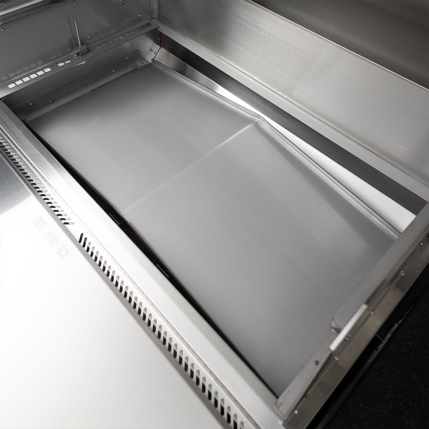 recteq RT-1300 E-Series Built-In 1300 Wood Pellet Grill - Drip Tray - Detail thumbnail