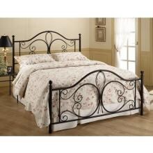 Hillsdale Milwaukee Antique Brown Metal Bed Set With Frame - King - 1014BKR image