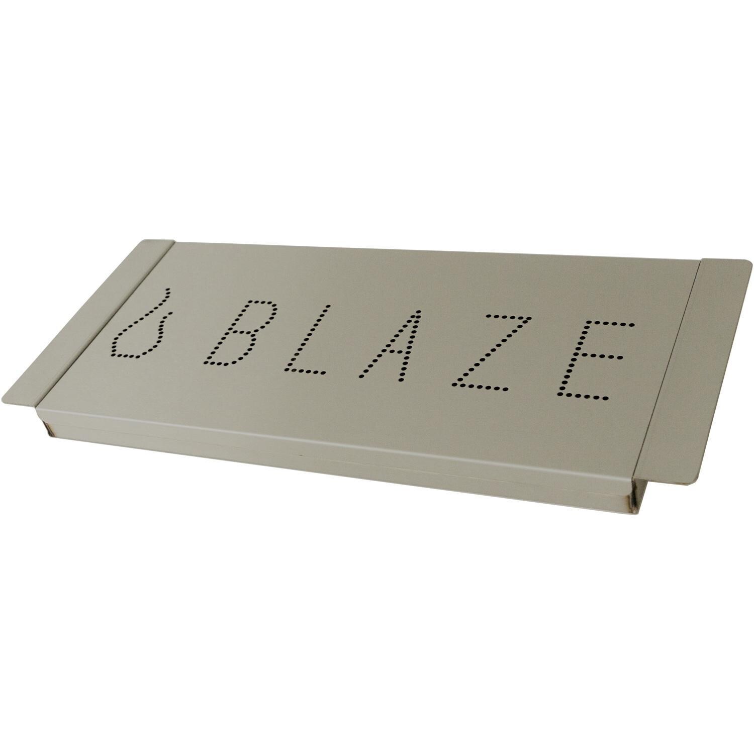 Blaze BLZ-XL-SMBX Extra Large Stainless Steel Smoker Box - Shown With Lid Closed thumbnail