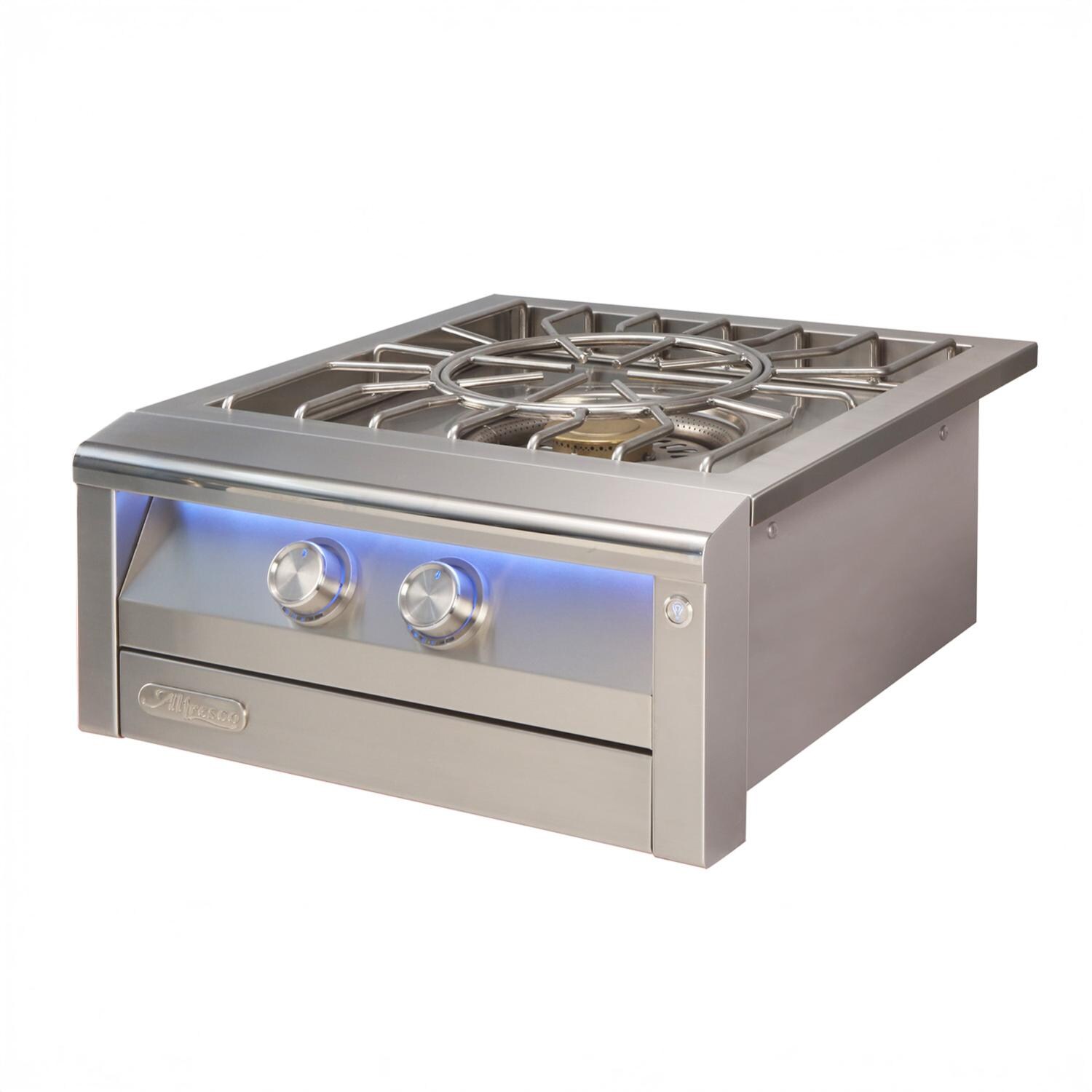 Alfresco Grills AIPGVP-NG AIPG 24-in Natural Gas Versa Power Cooking System - Left - White Background thumbnail