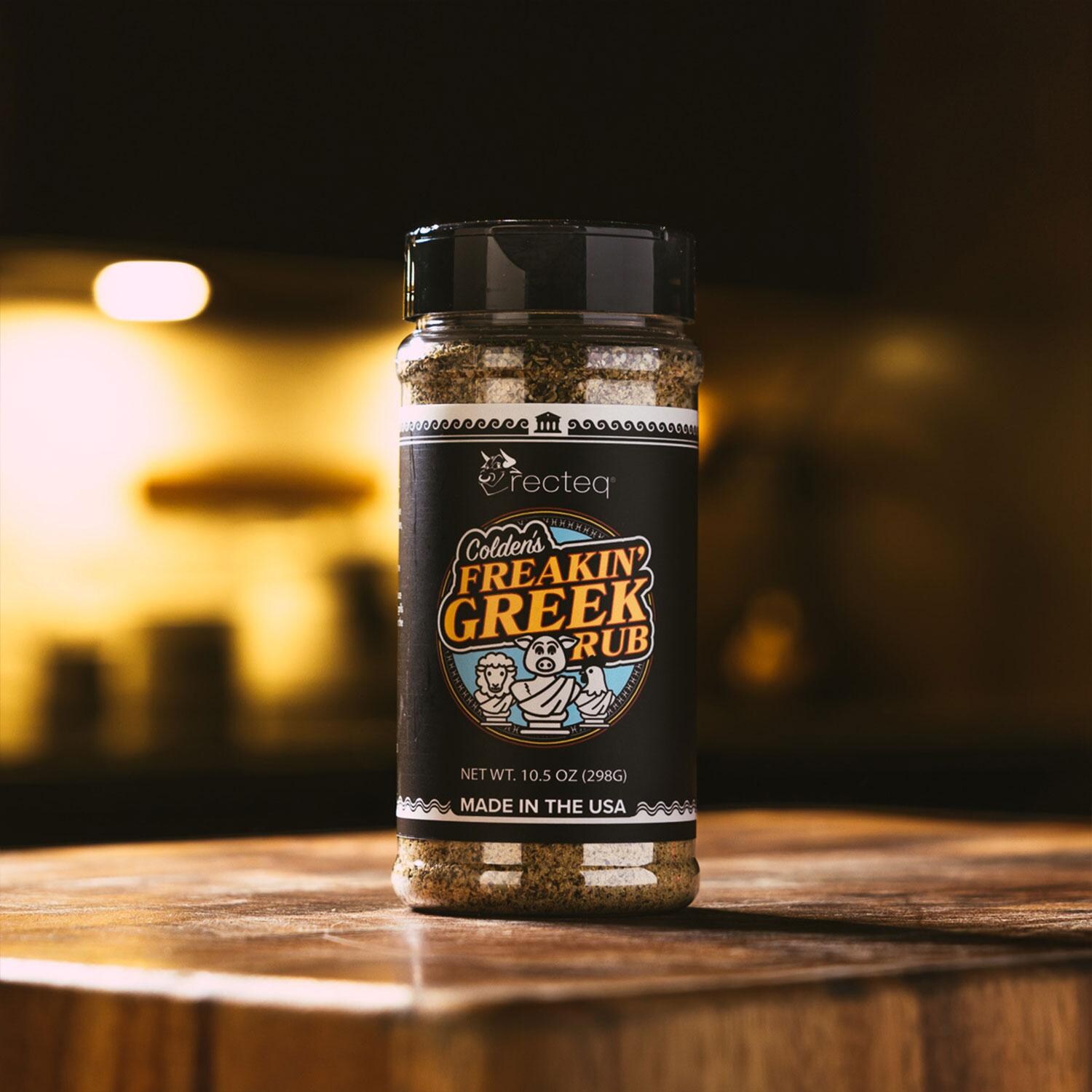 recteq RT-RSBDL BBQ Rub & Sauce Seasoning Bundle - Freakin' Greek Rub - Detail thumbnail