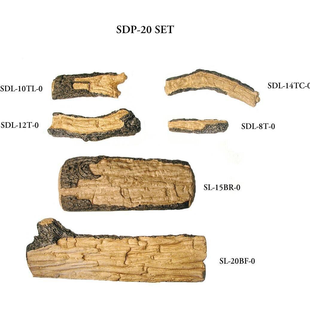 Peterson Real Fyre Split Oak Designer Plus Log Breakdown thumbnail