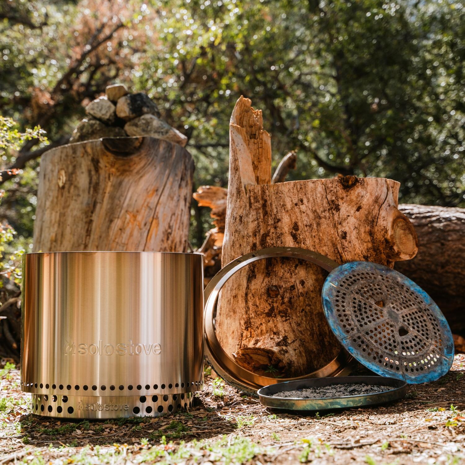 solo stove shelter bonfire