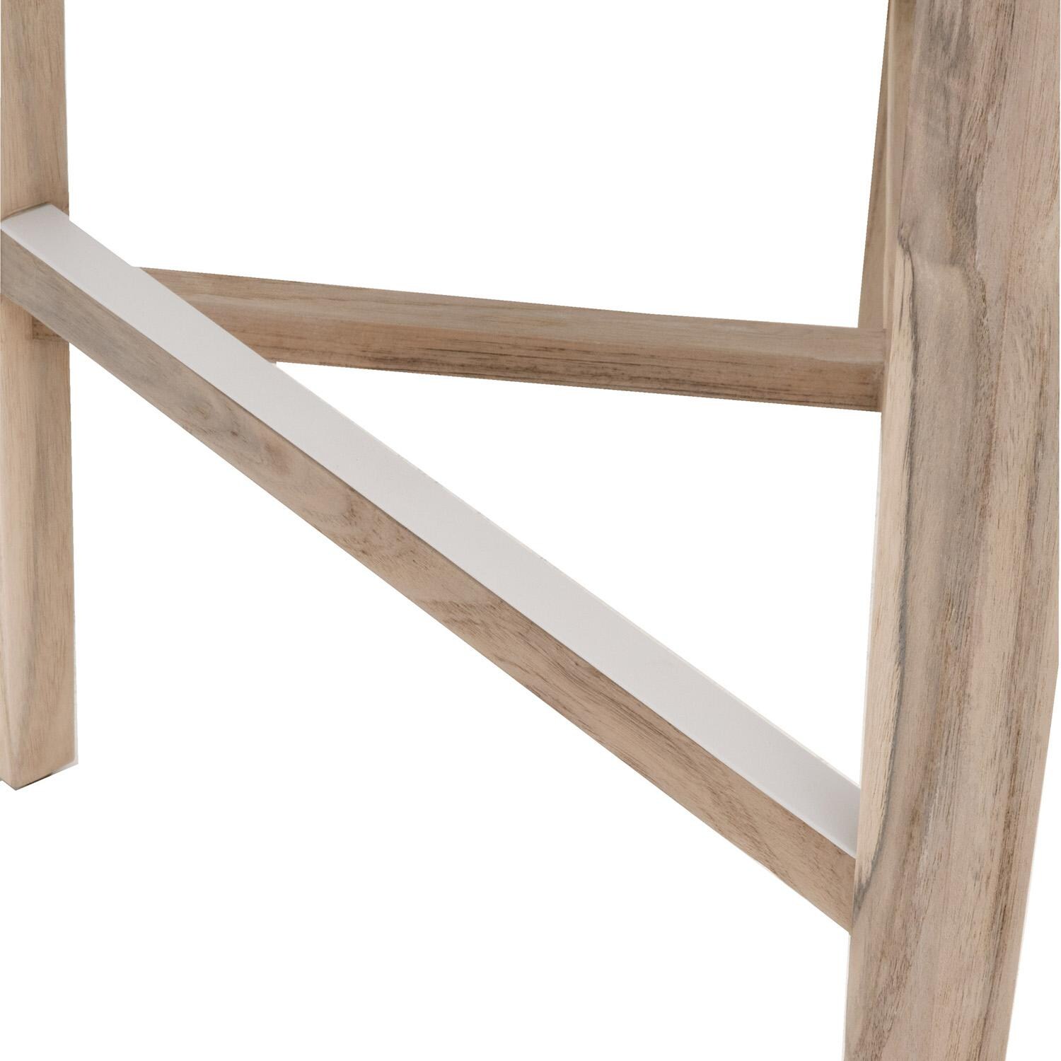 Cocoa Way Woven Rope Barstool in Dove By Lakeview - Leg Detail thumbnail