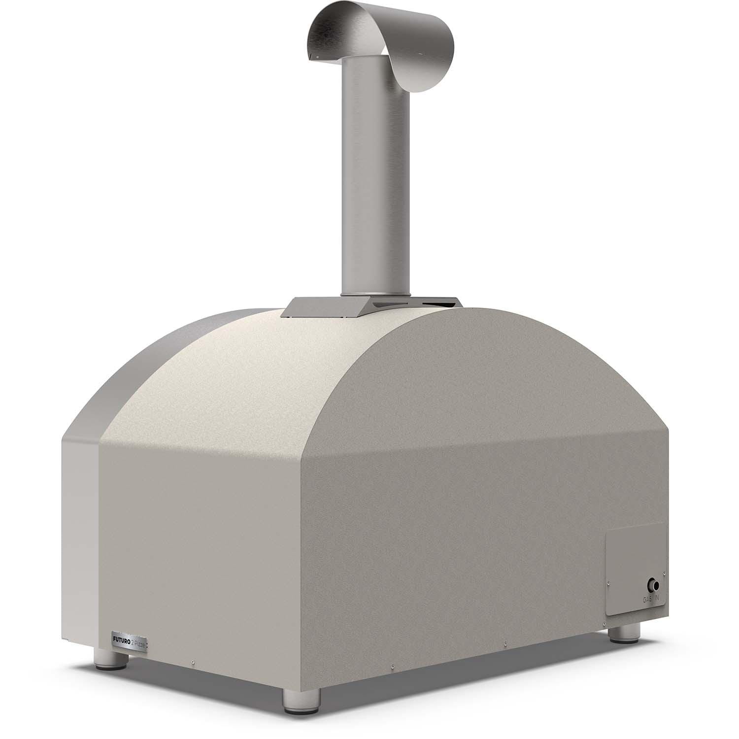 Alfa Futuro 2 Pizze Natural Gas Pizza Oven - White Stone - FXFT-2P