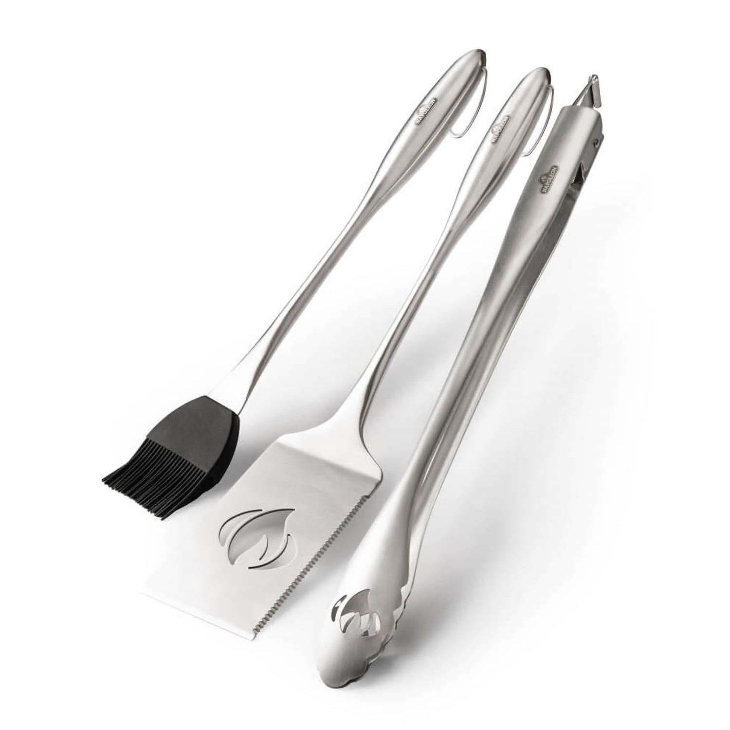 Napoleon 70034 PRO Stainless Steel 3 Pc Toolset - White Background thumbnail