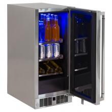 Lynx 15-Inch 2.7 Cu. Ft. Right Hinge Outdoor Rated Compact Refrigerator - LM15REFR image