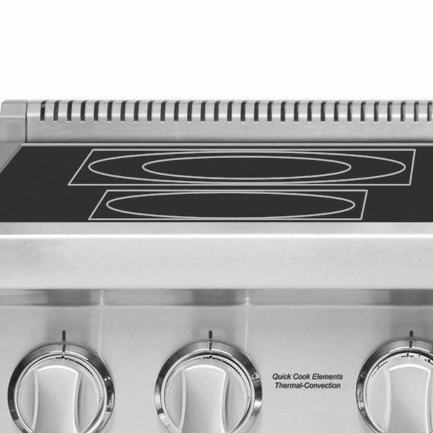 Viking Professional 5 Series 30-Inch 4-Burner Self-Cleaning Electric Range - Quick Cool Elements thumbnail