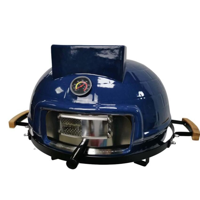 Lifesmart SCS-CPO21BLU Charcoal Pizza Oven - Blue thumbnail