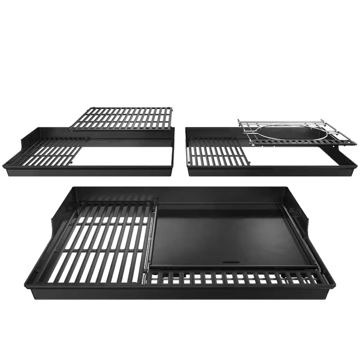 Weber 7672 CRAFTED Flat Top Griddle - Install - White Background thumbnail