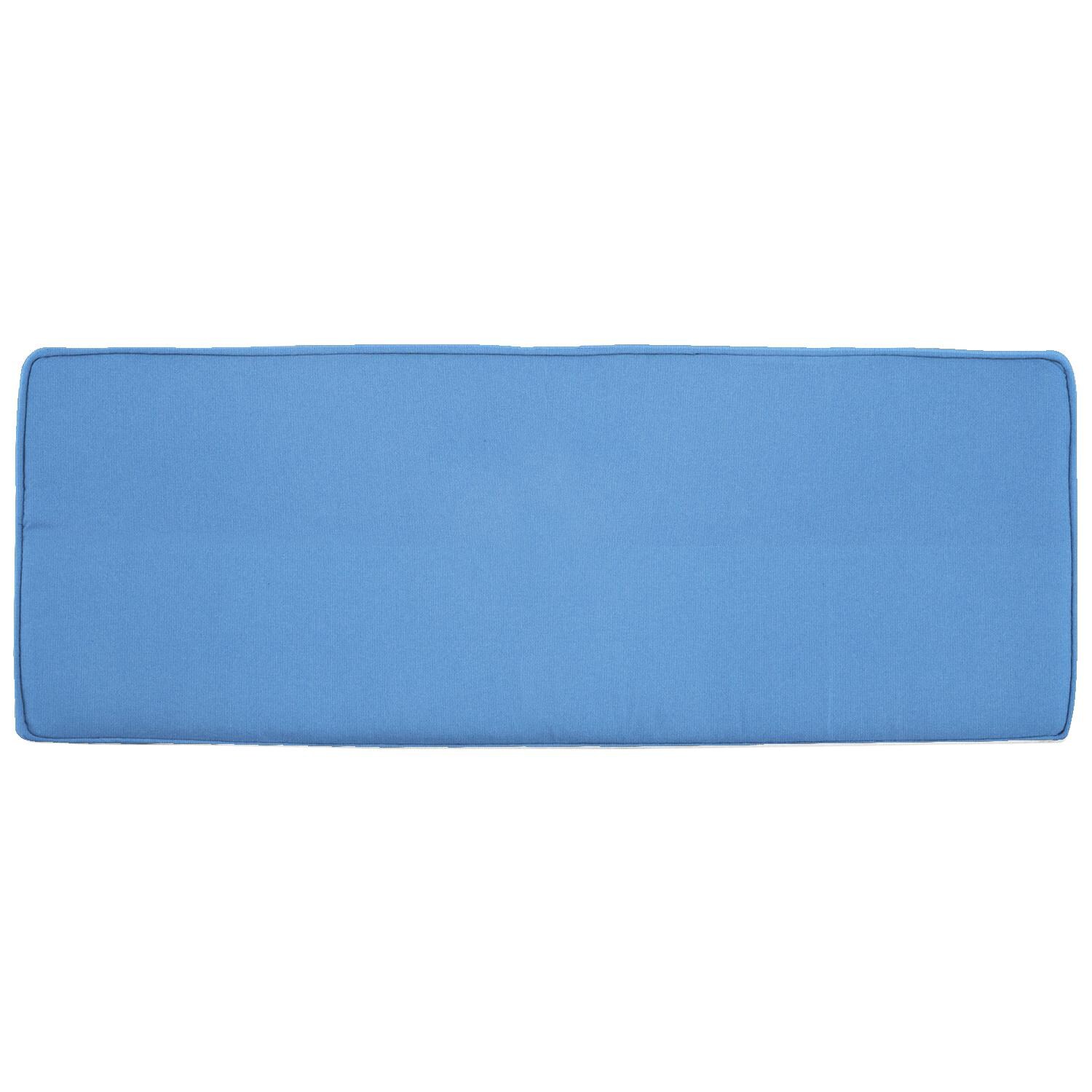 Sunbrella Canvas Capri Medium Outdoor Replacement Bench Cushion W/ Piping By UltimatePatio.com thumbnail