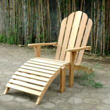 Anderson Teak Patio Adirondack Chair With Ottoman