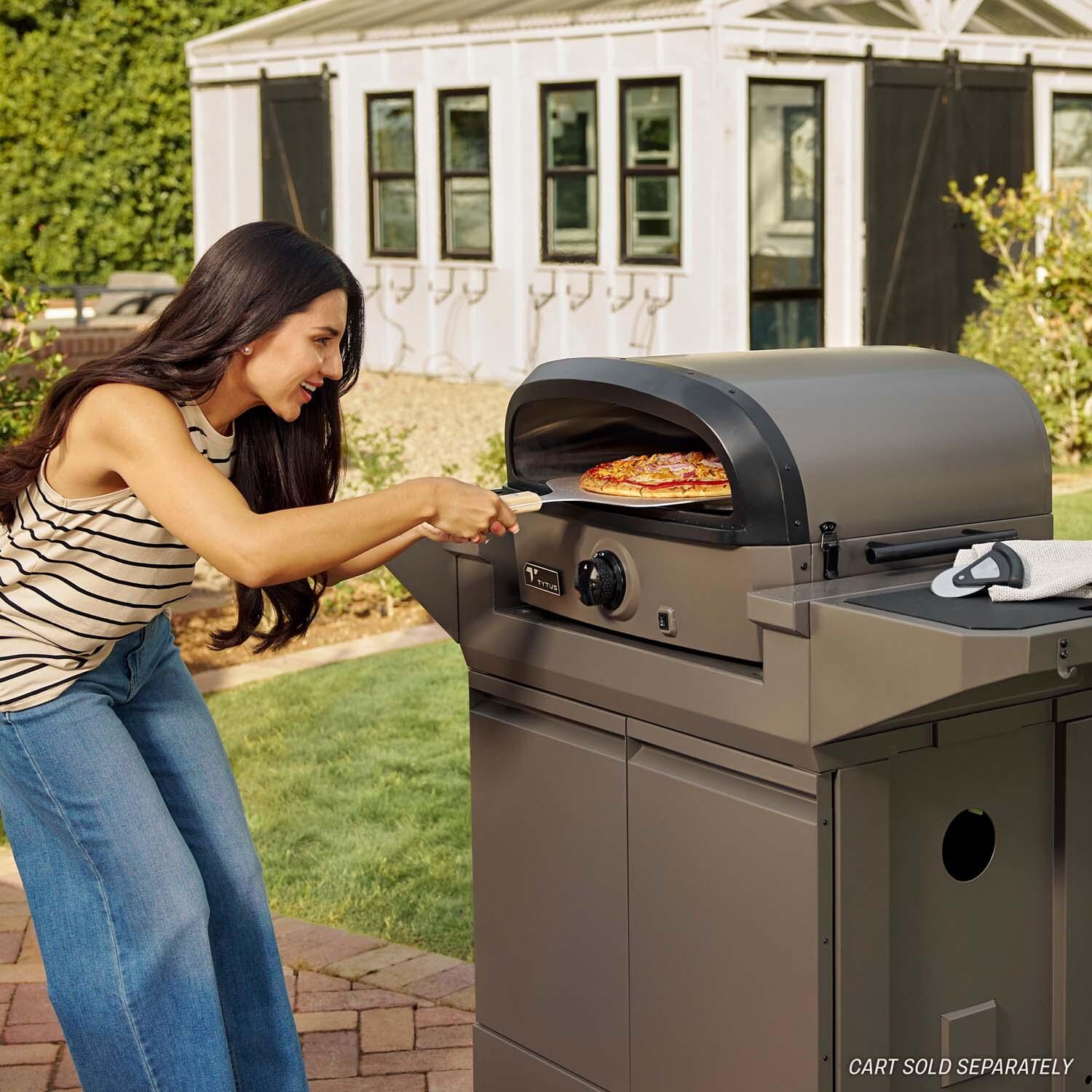 TYTUS TDT-GHS-GPZA Emberwood Propane Pizza Oven - Lifestyle thumbnail