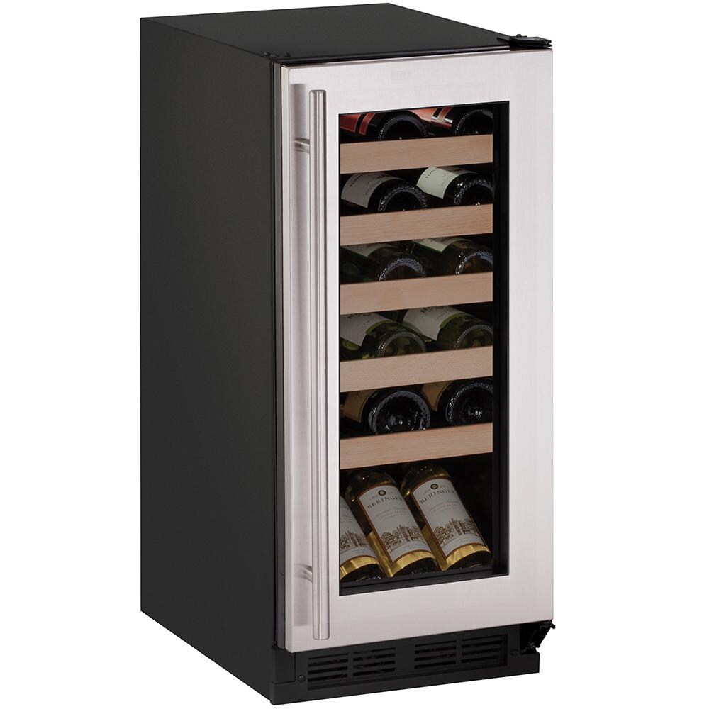 U-Line 1000 Series 15-Inch 24 Bottle Wine Captain - Stainless Steel - U-1215WCS-00B