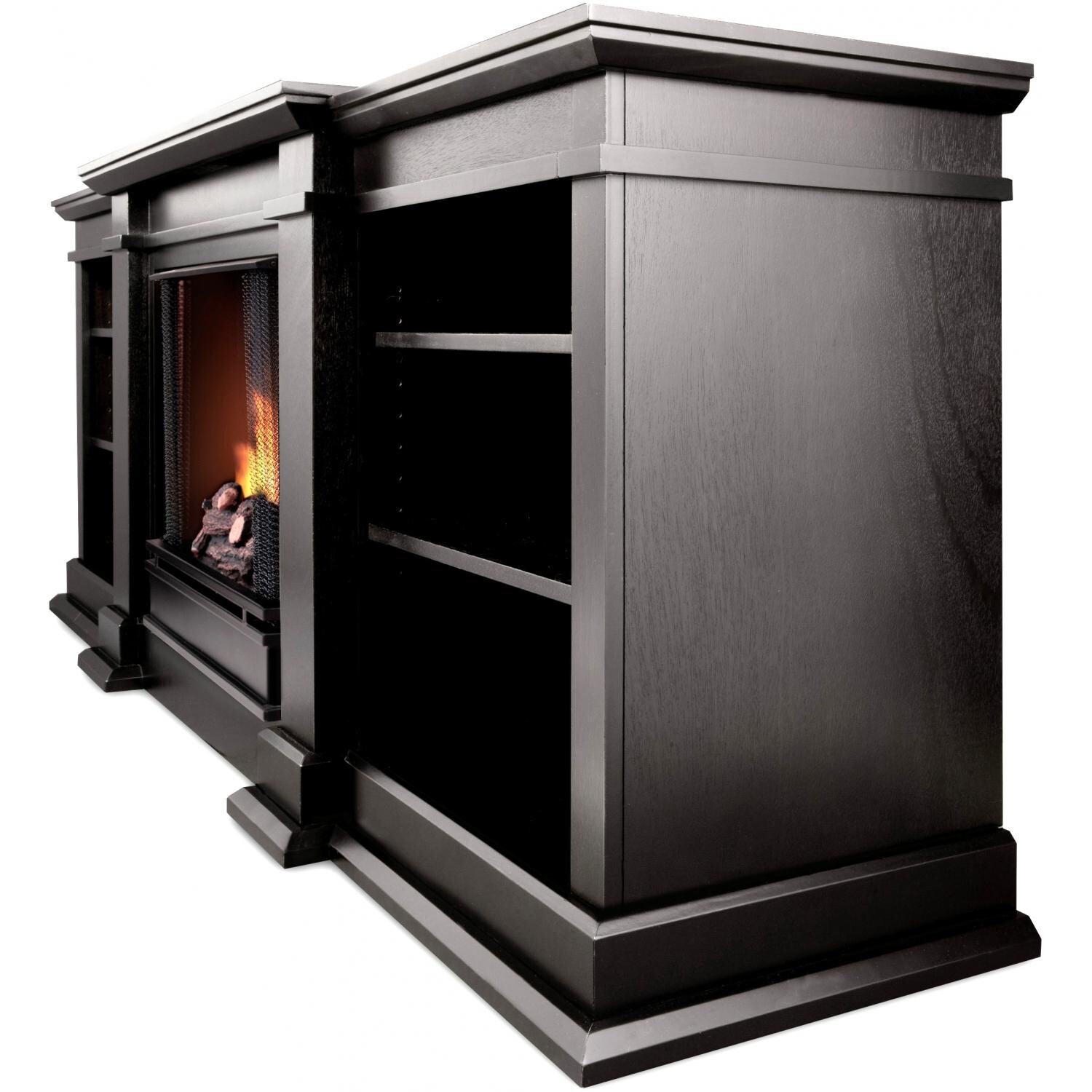 Real Flame Fresno 71 Inch Gel Fireplace Entertainment Center