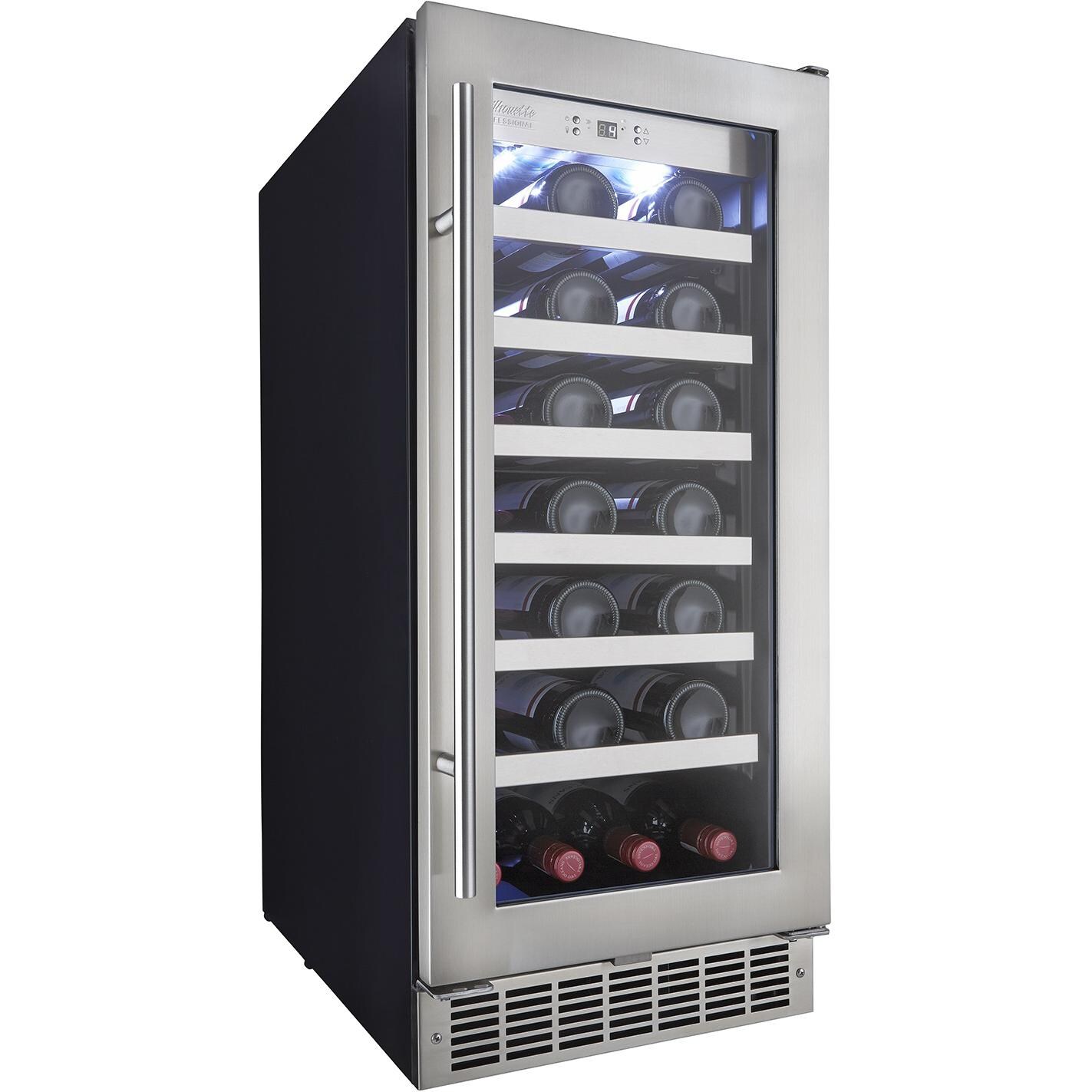 Danby Silhouette Professional 28 Bottle Wine Cooler - Stainless Steel - DWC031D1BSSPR