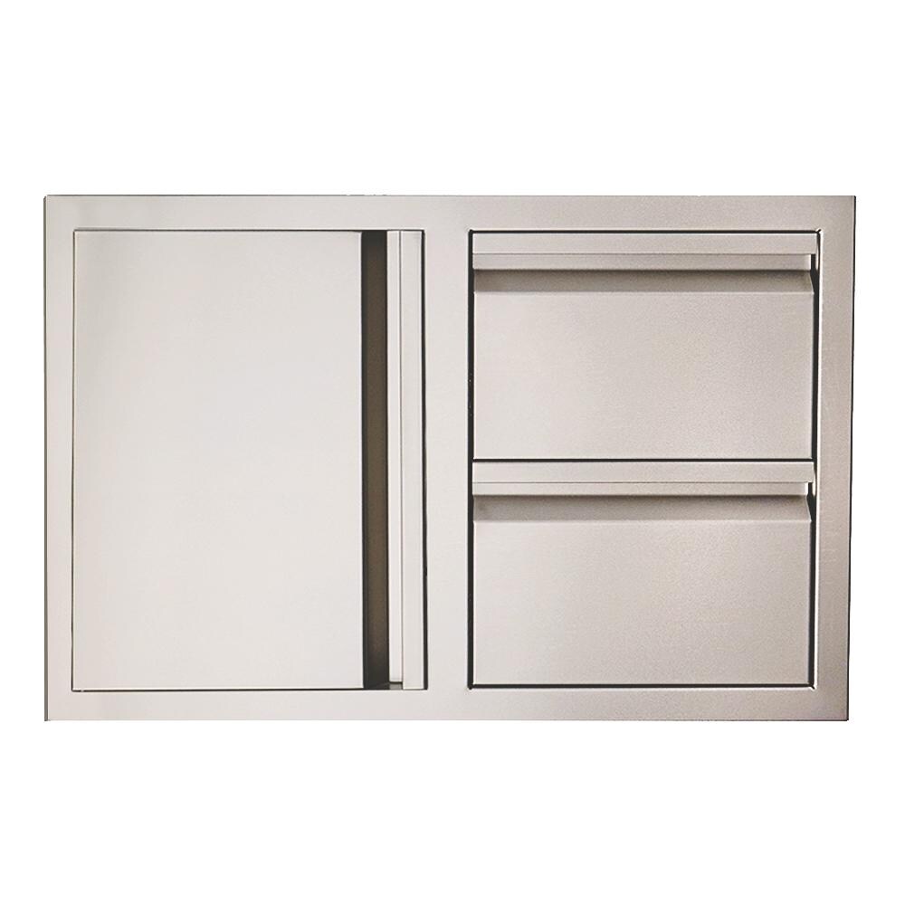 RCS Valiant Double Soft Close Drawer & Left Hinge Door Combo - VDC1SCL
