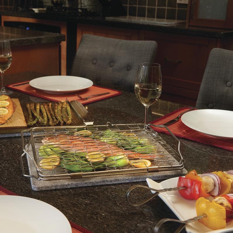 Napoleon 4-Piece Healthy Choice BBQ Starter Kit - In Use thumbnail