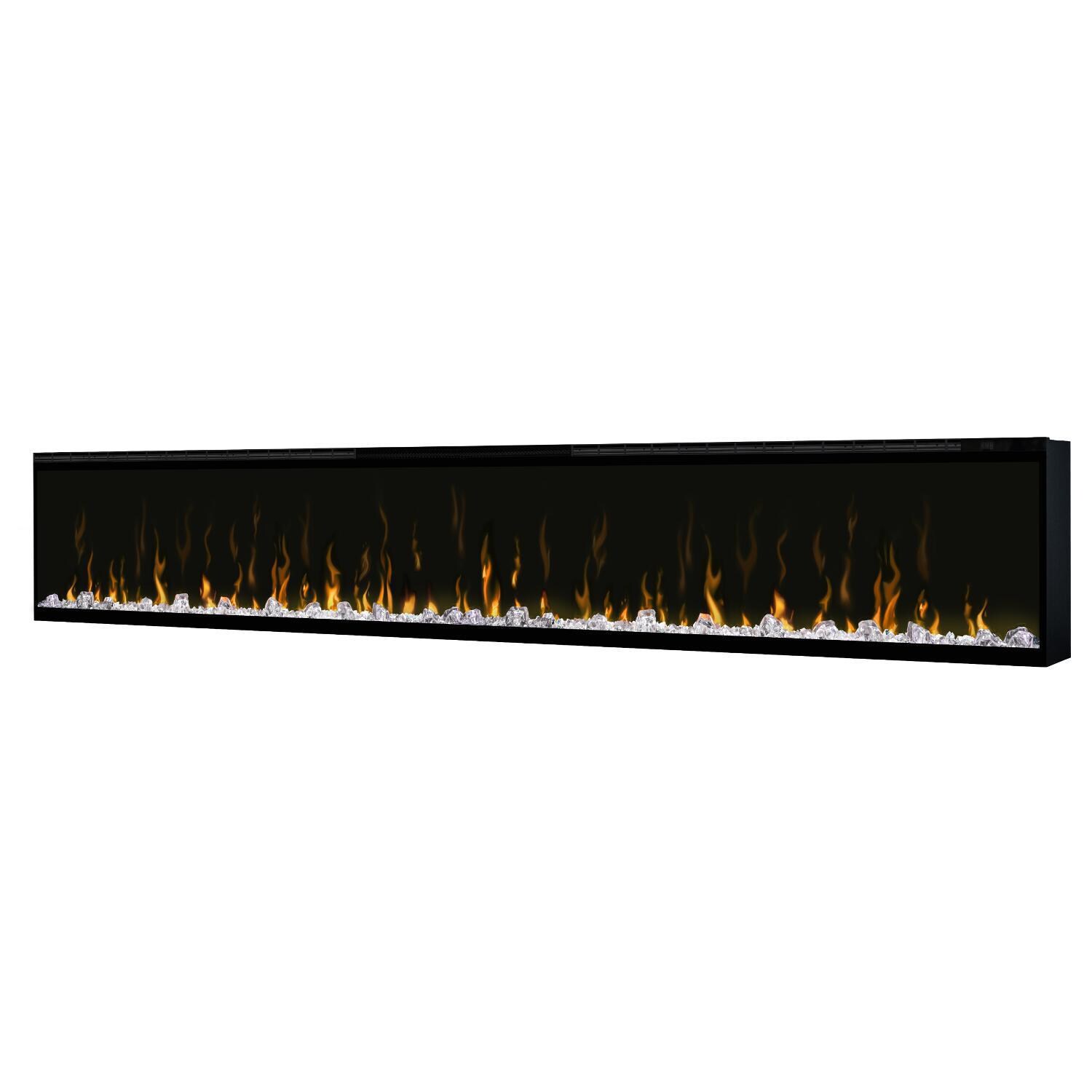Dimplex - XLF100 - IgniteXL 100-Inch Wall Mount Electric Fireplace - Angle View thumbnail