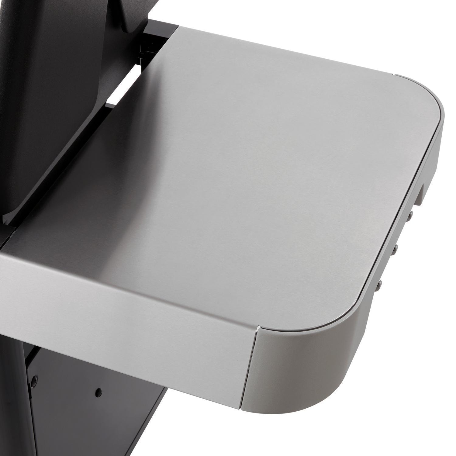 Weber GENESIS 36410001 E-435 Propane Gas Grill with Sear Burner & Side Burner - Black - Extra Larger Prep & Serve Table - White Background thumbnail