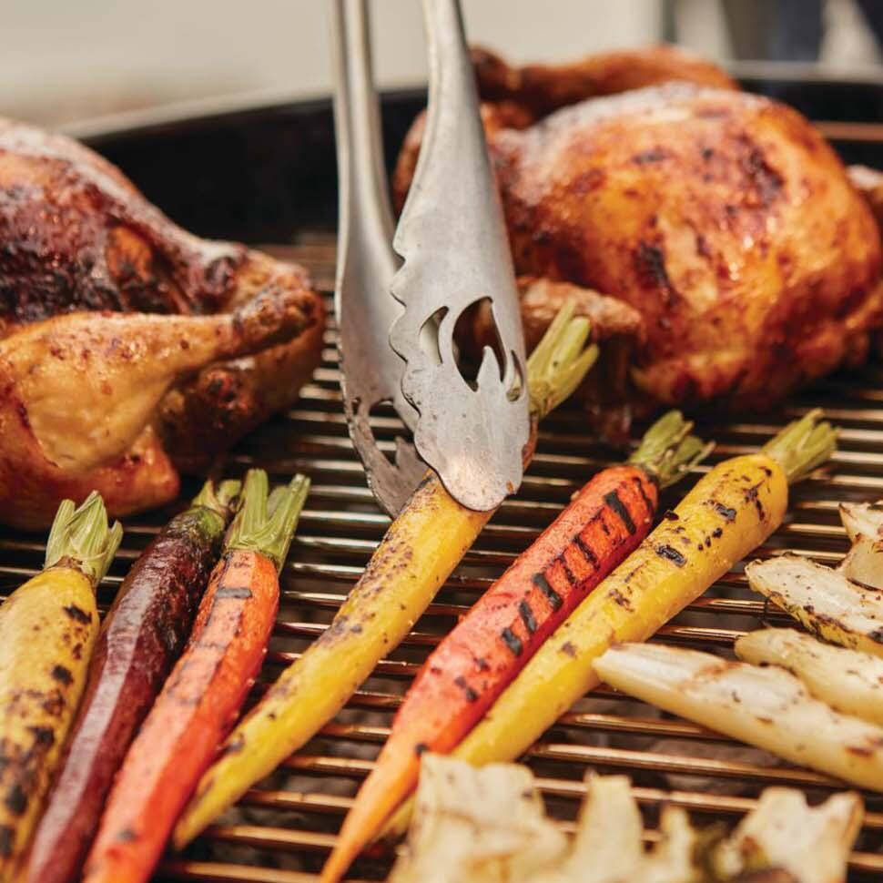 Napoleon 70034 PRO Stainless Steel 3 Pc Toolset - Tongs - Lifestyle thumbnail