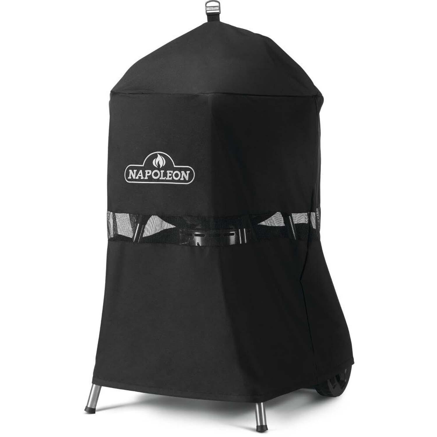 Napoleon 61915 22-in Charcoal Grill Cover for Leg Models - Angled View - White Background thumbnail