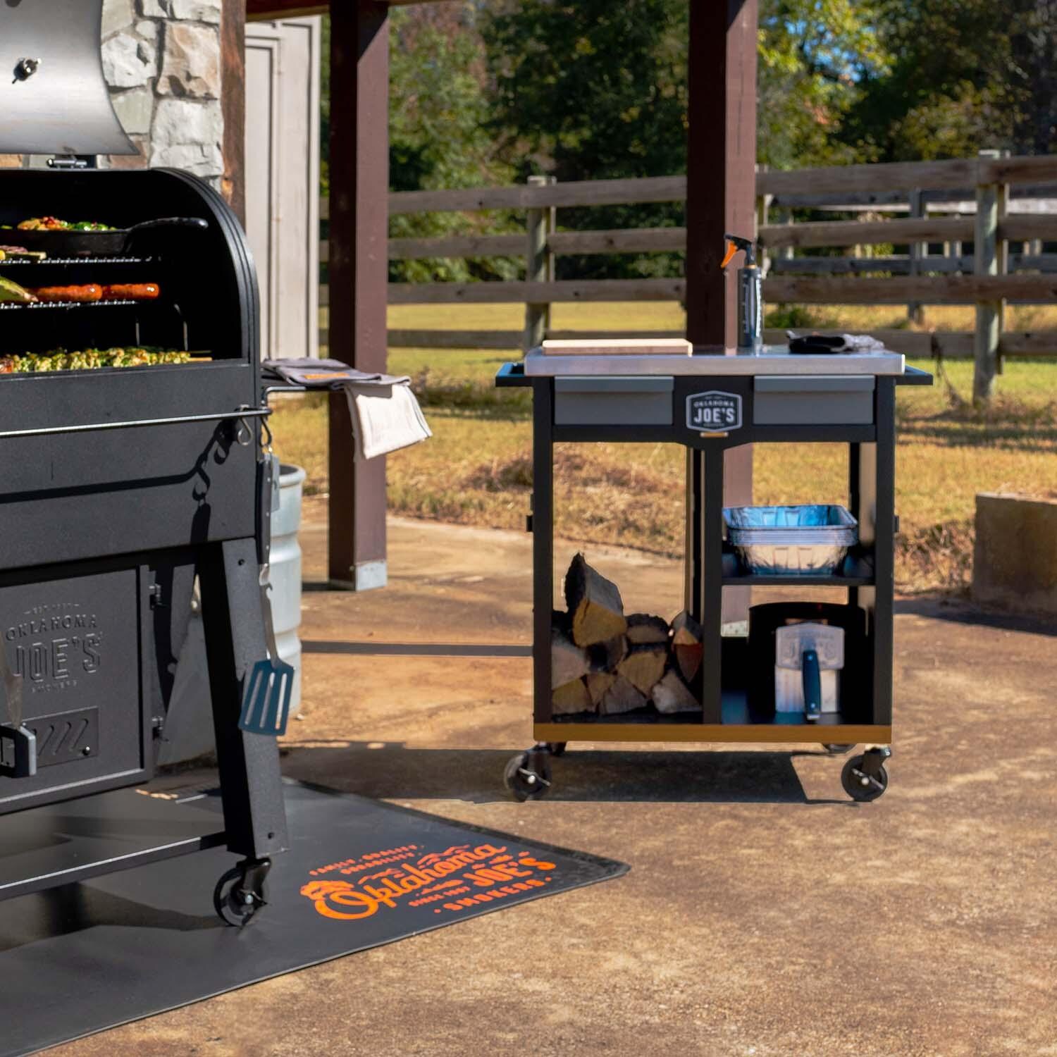 Oklahoma Joe's 23252168 Workstation Prep & Storage Cart - Lifestyle thumbnail