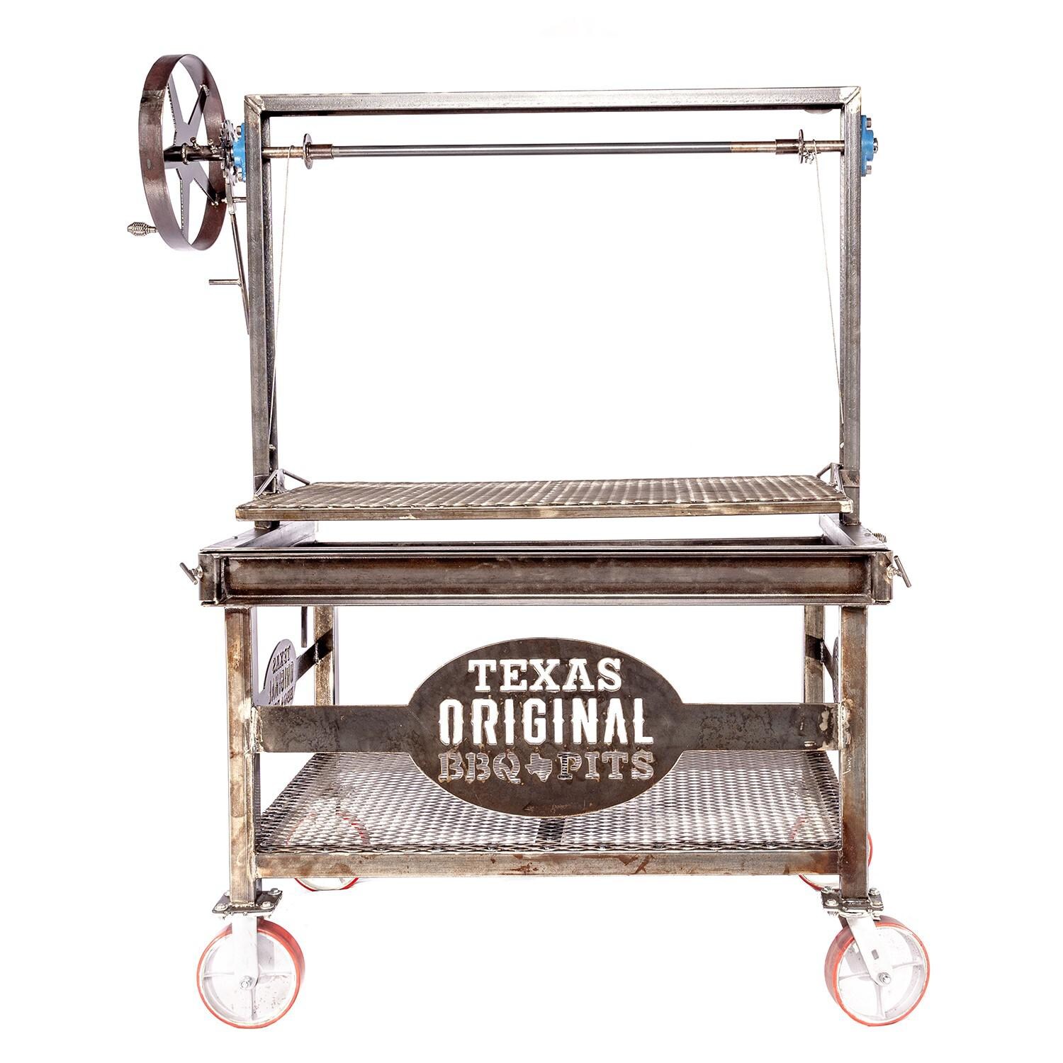 Texas Original Pits Santa Maria Grill Attachment For Laredo Basic Live Fire Table - SM GRILL ATT