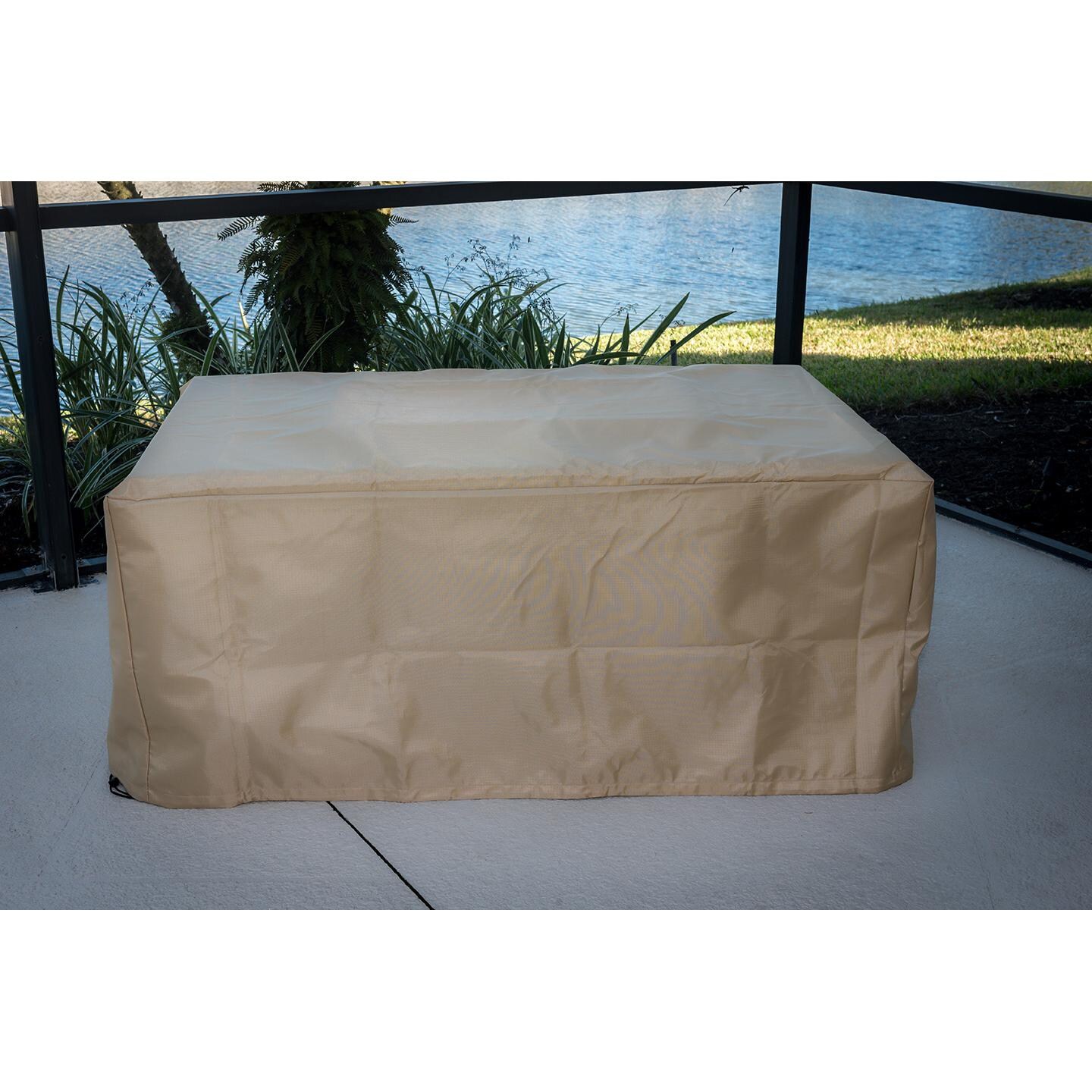 Outdoor GreatRoom Company Fire Pit Table Cover - CVR5132 - Designed to fit model numbers BRK-1224-K, KW-1224-K, and SL-1224-M thumbnail